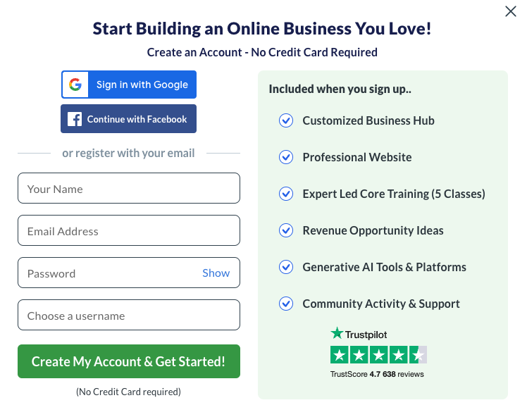 Start Building an Online Business You Love