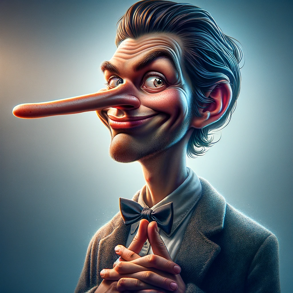 outright liar