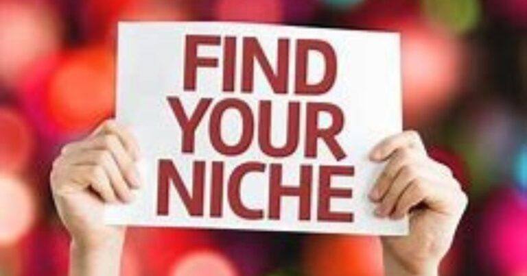 find your niche